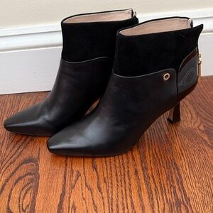 Louise et Cie Lydie Black Booties        Sz 9